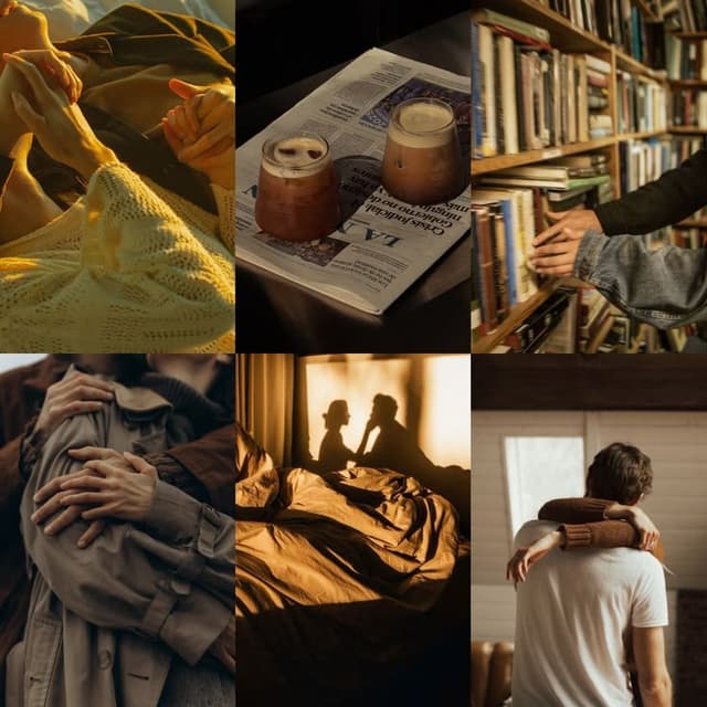 Liberty Cafe moodboard