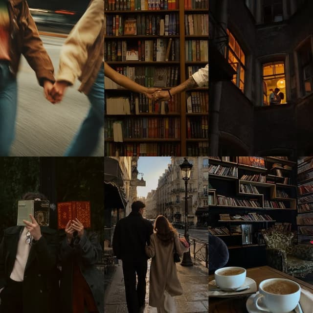 Liberty Cafe moodboard